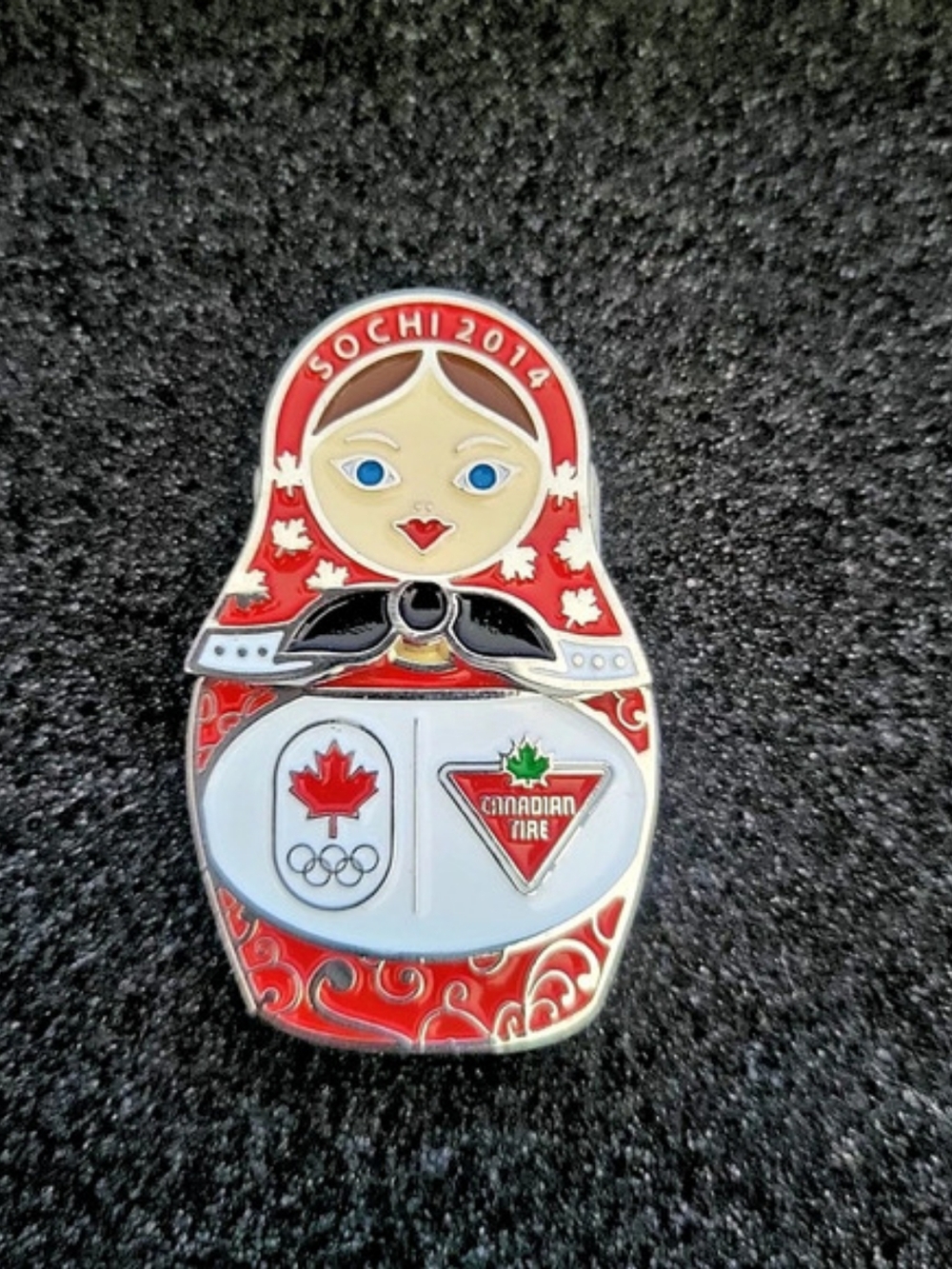 Sochi 2014 Olympic & Canadian Tire Pin